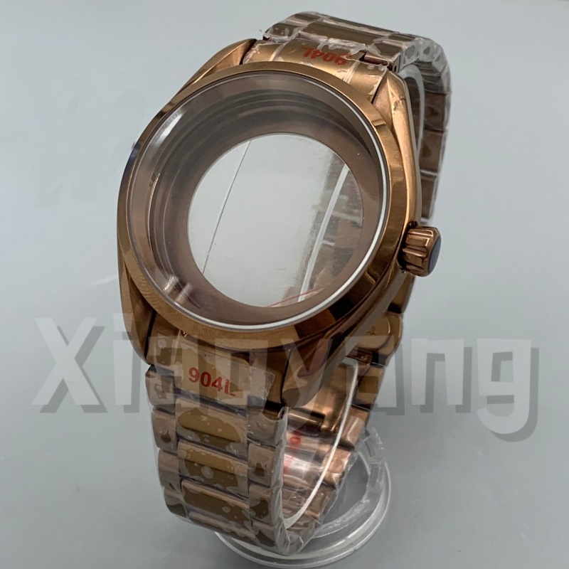 Bronze Case Watch - Caixa de Relógio em Latão Rosé