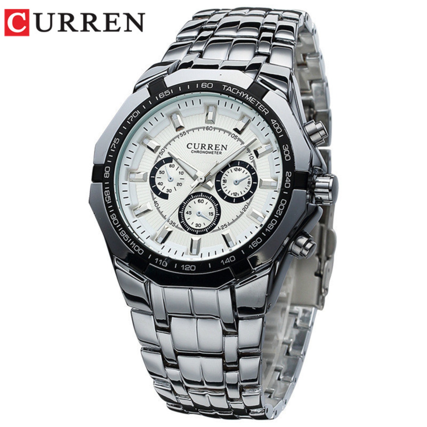Luxury Watch Brands - Relógio Masculino de Luxo CURREN, Marca
