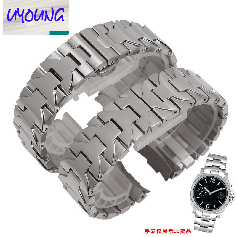 Luxury Watch Panerai - Pulseira de pulseira de aço inoxidável