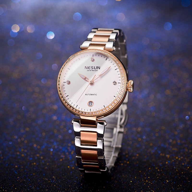 Luxury Watch Japan - Nesun-japão miyota relógios mecânicos automáticos para