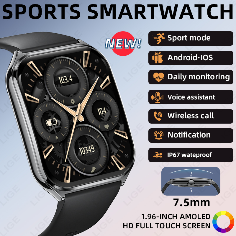 Luxury Watch Korea - Novo Relógio Inteligente Ultrafino Masculino com