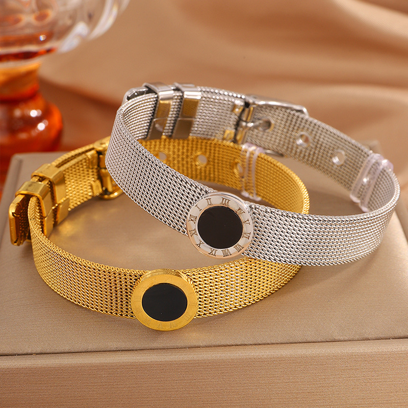 Luxury Watch Korea - Pulseiras Numeral Romano para Mulheres, Pulseira