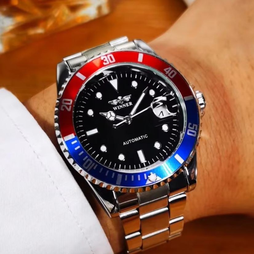 Luxury Watch Value - Relógio Mecânico Automático Masculino Série Clássica
