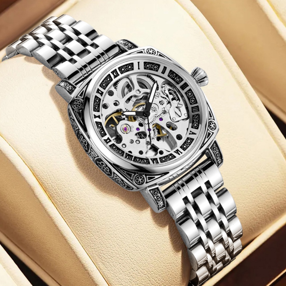 Luxury Watch Value - Relógio Mecânico Feminino Personalizado, Relógio de