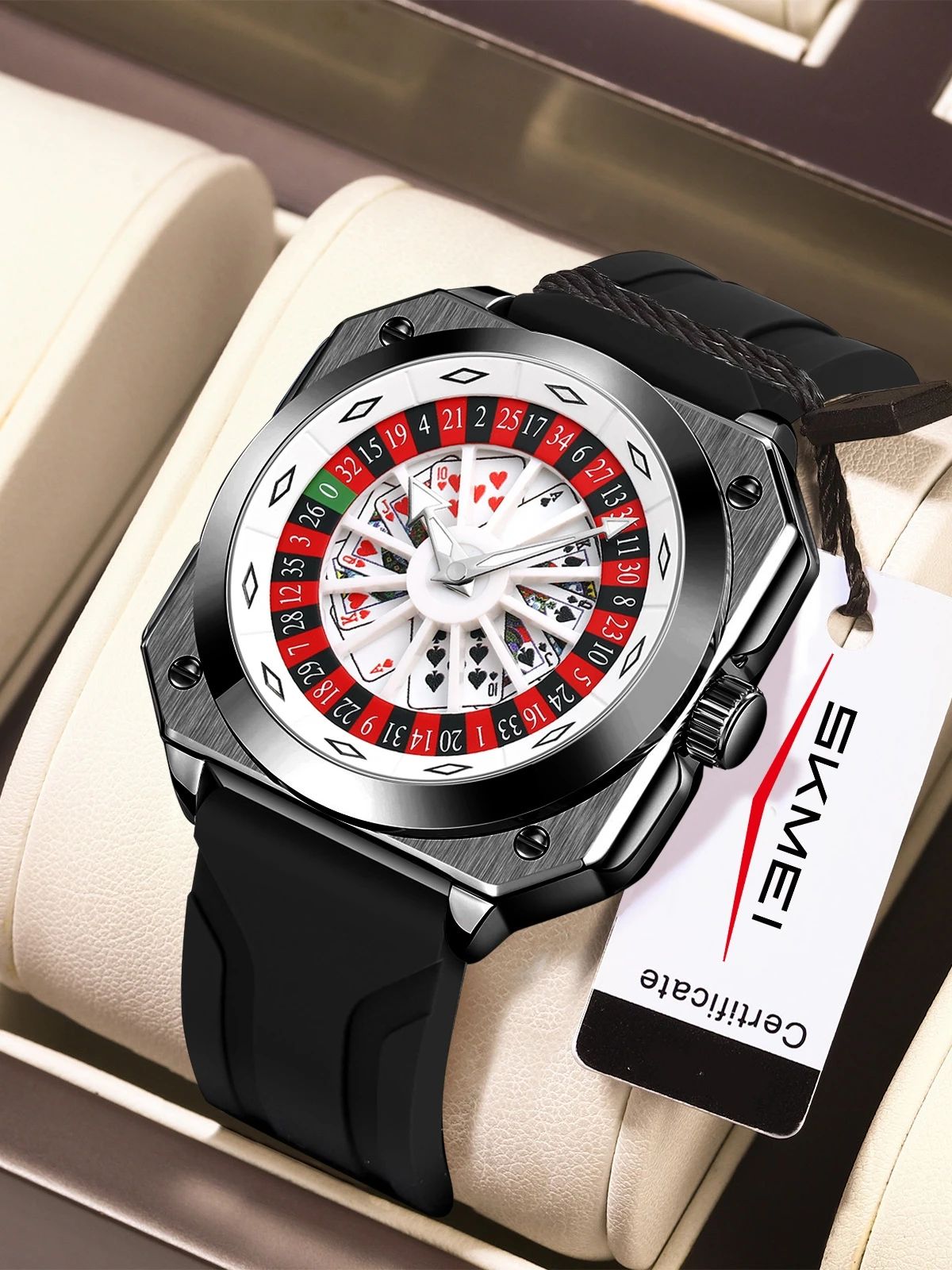 Luxury Watch Value - Relógio Masculino Quadrado da Série Top