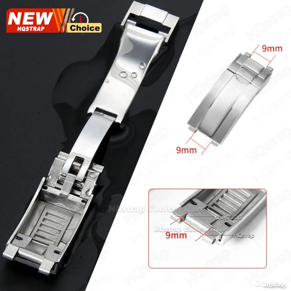 Fivela dobrável de 9mm x 9mm p - Luxury Watch Japanese avaliação e preço