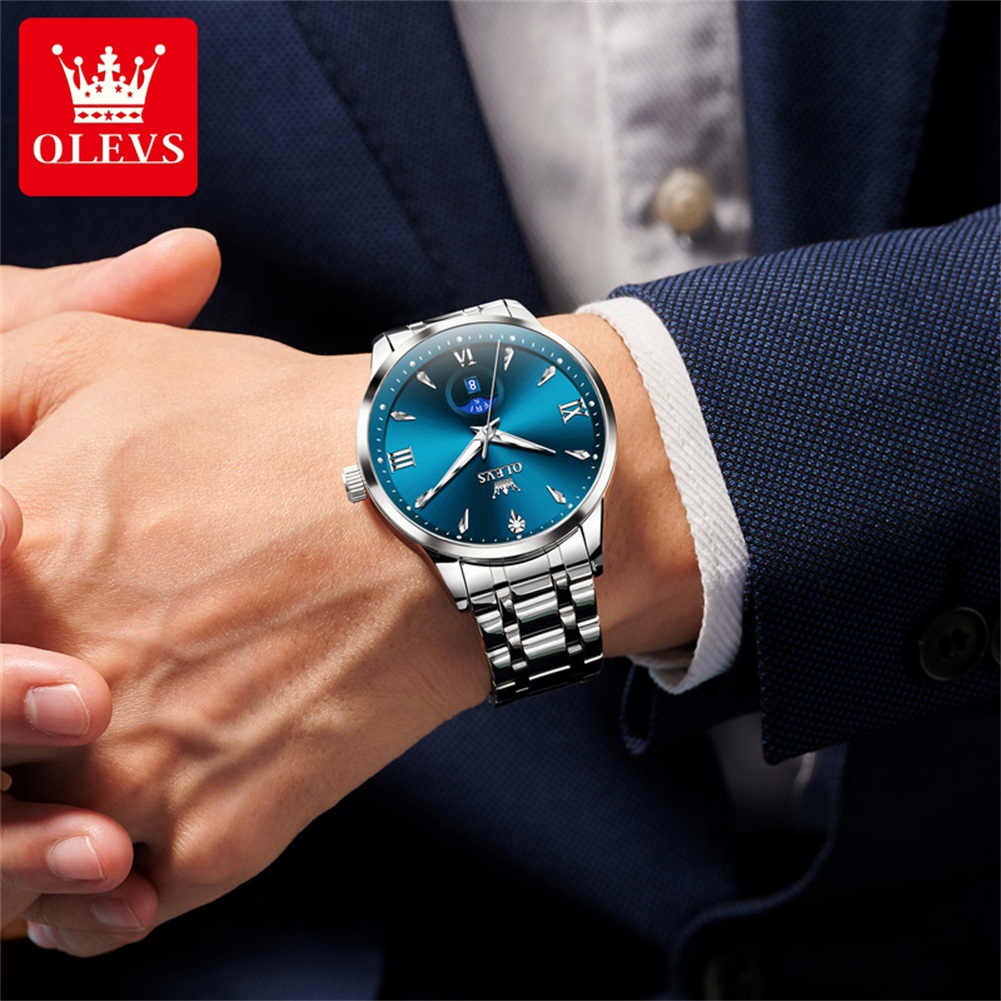 Olevs fase da lua relógios mas - Luxury Watch Brands avaliação e preço