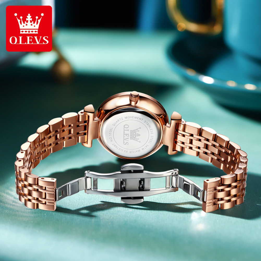 OLEVS 5536 Relógio Feminino El - Luxury Watch Brands avaliação e preço