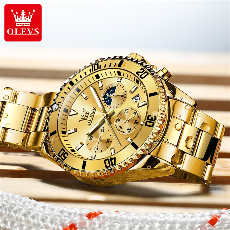 Olevs relógio masculino marca  - Luxury Watch Investment avaliação e preço