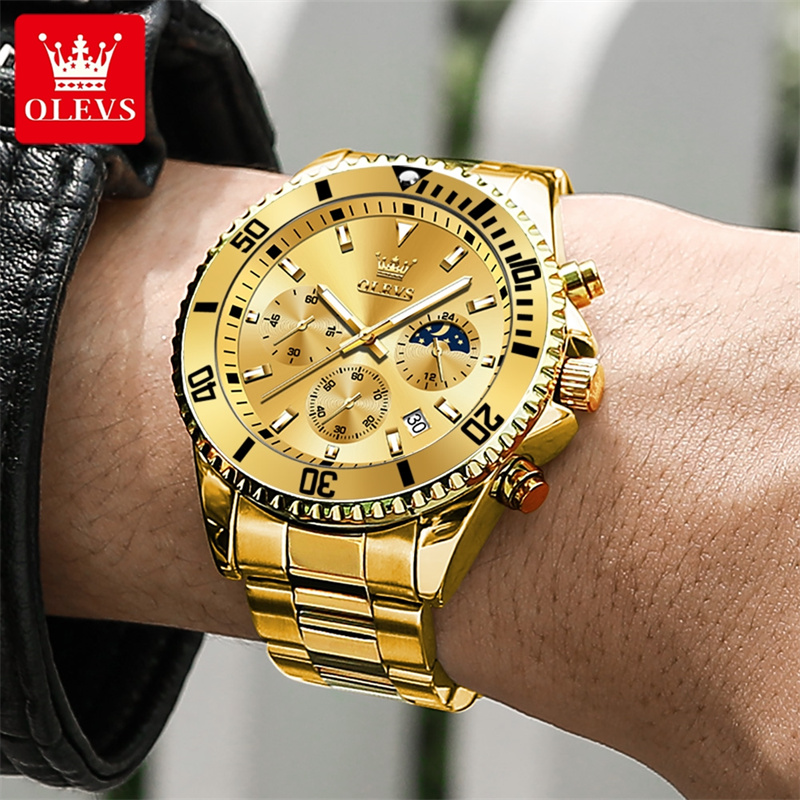 Olevs relógio masculino marca  - Luxury Watch Investment avaliação e preço
