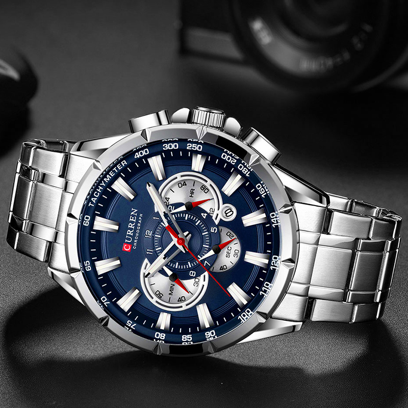 Curren relógio de pulso mascul - Luxury Watch Japan avaliação e preço