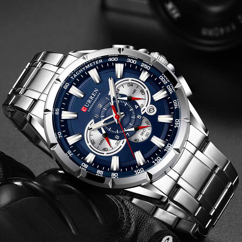 Curren relógio de pulso mascul - Luxury Watch Japan avaliação e preço
