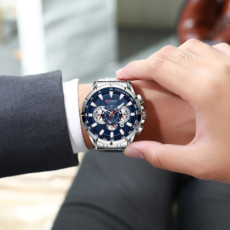 Curren relógio de pulso mascul - Luxury Watch Japan avaliação e preço