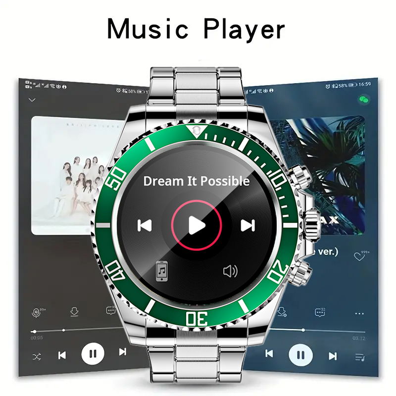 Aiweile-AW12 relógio inteligen - Luxury Watch Korea avaliação e preço
