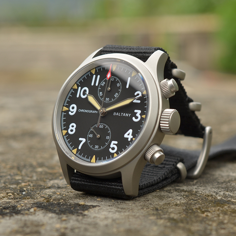 Baltany s5033 cronógrafo relóg - Chronograph Flyback Watch avaliação e preço