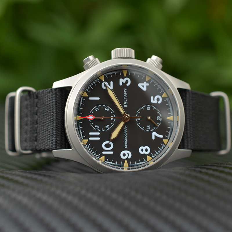 Baltany s5033 cronógrafo relóg - Chronograph Flyback Watch avaliação e preço