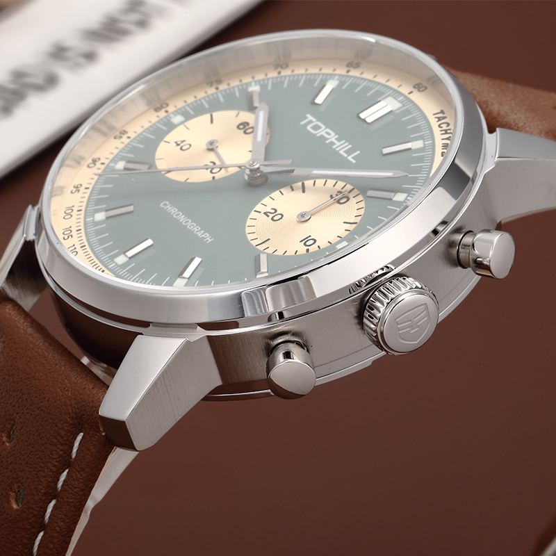 TOPHILL Relógio Cronógrafo Rel - Chronograph Flyback Watch avaliação e preço
