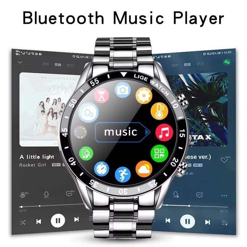 Lige nova chamada bluetooth re - Luxury Watch Korea avaliação e preço