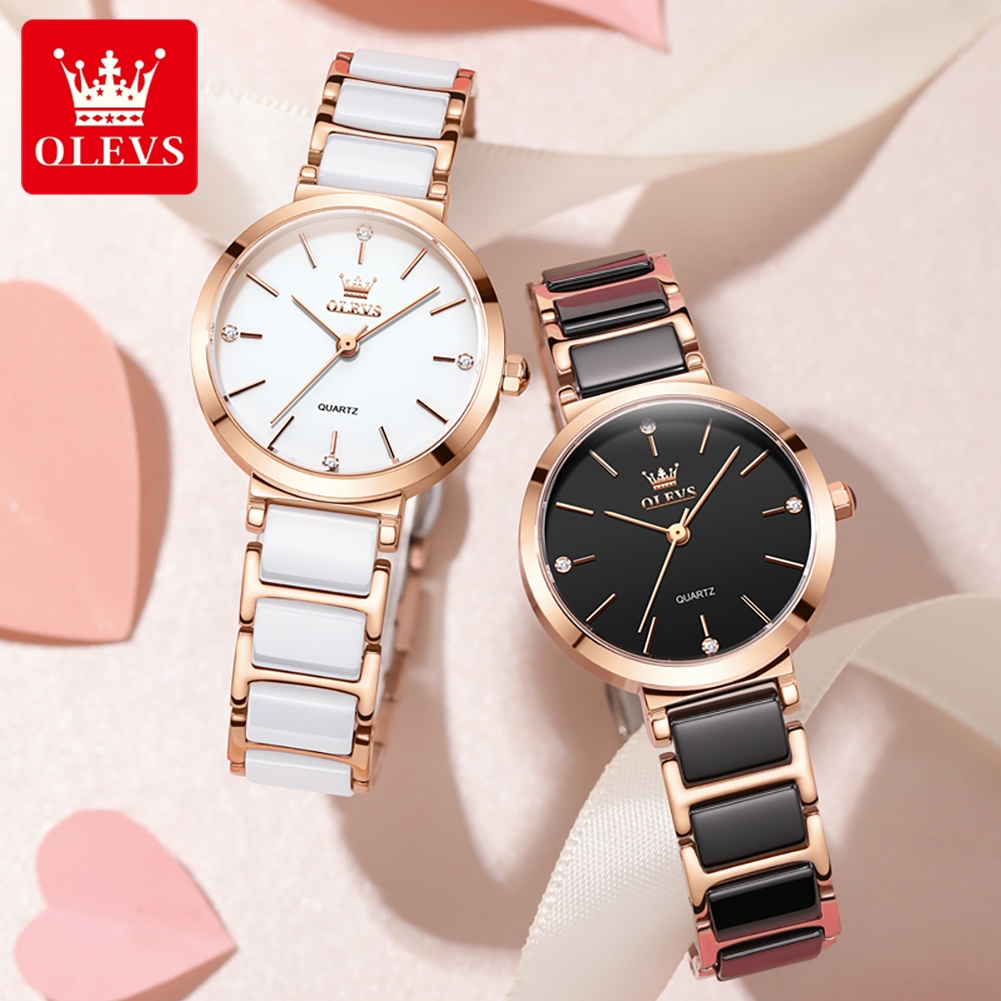 Olevs relógio feminino 5877 lu - Luxury Watch Brands avaliação e preço