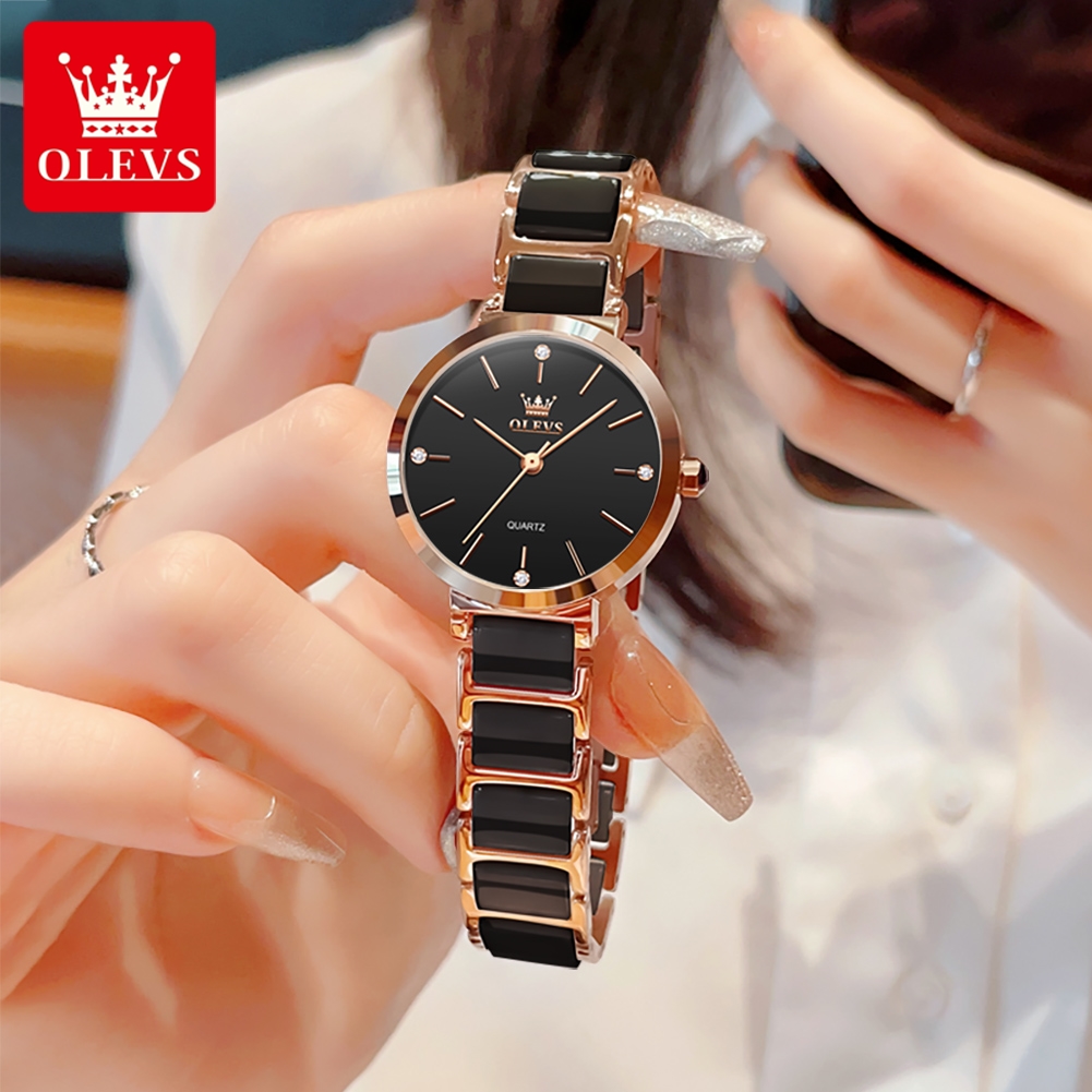 Olevs relógio feminino 5877 lu - Luxury Watch Brands avaliação e preço