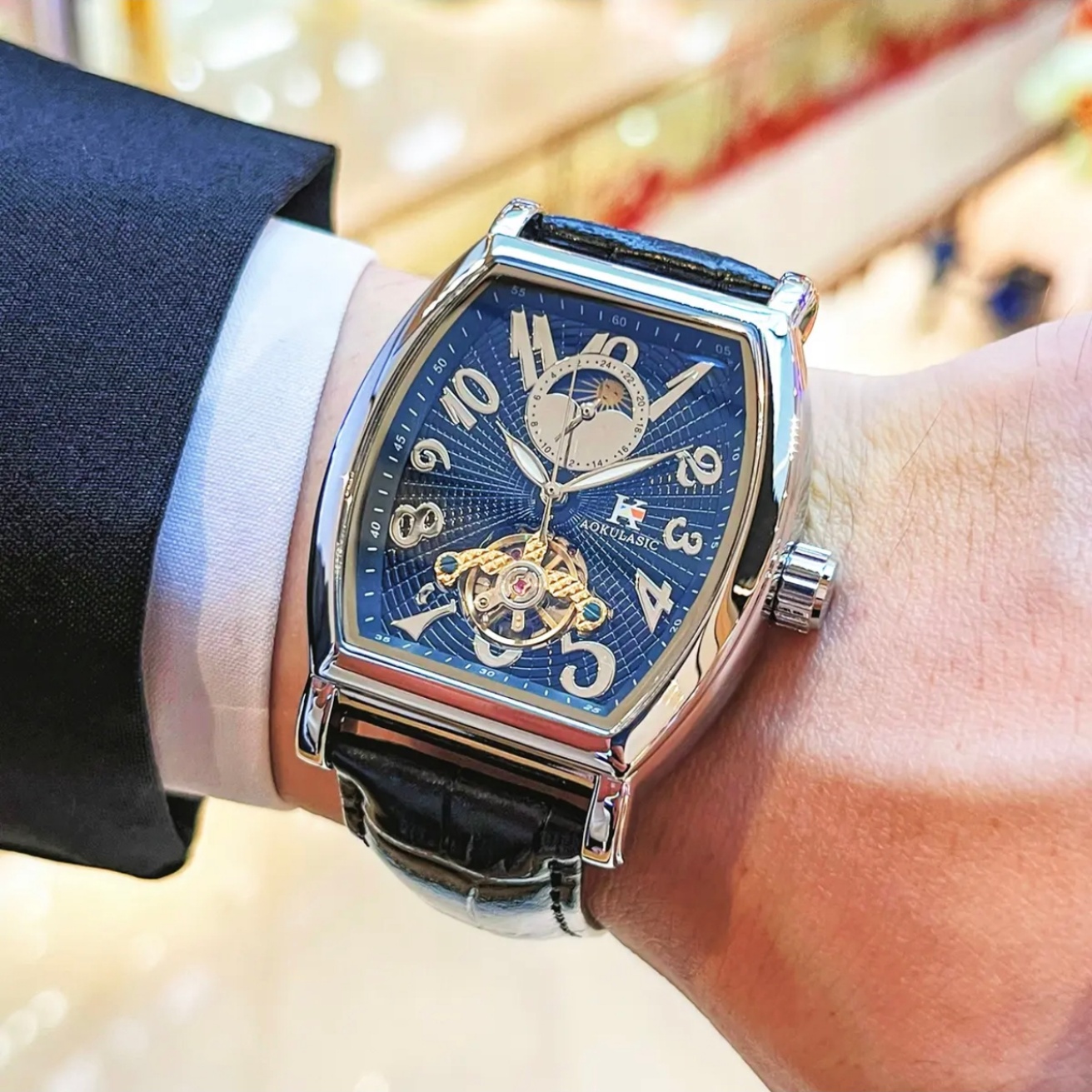 Relógio Mecânico Masculino de  - Luxury Watch Korea avaliação e preço