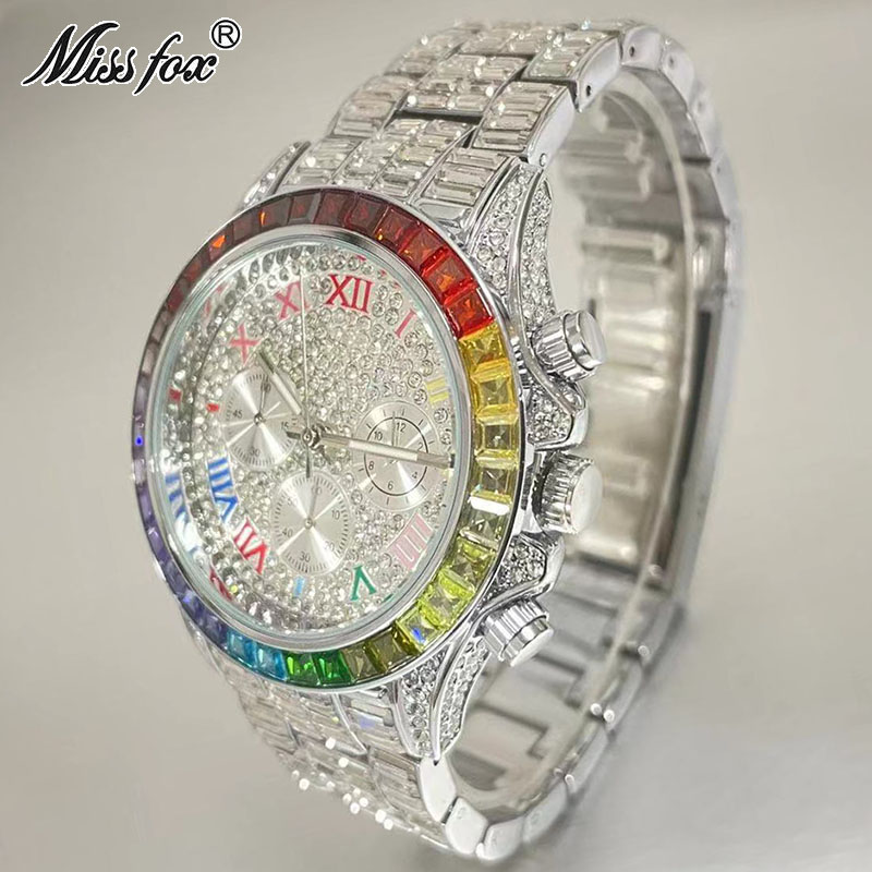 MISSFOX-Relógio gelado de luxo - Luxury Watch Investment avaliação e preço