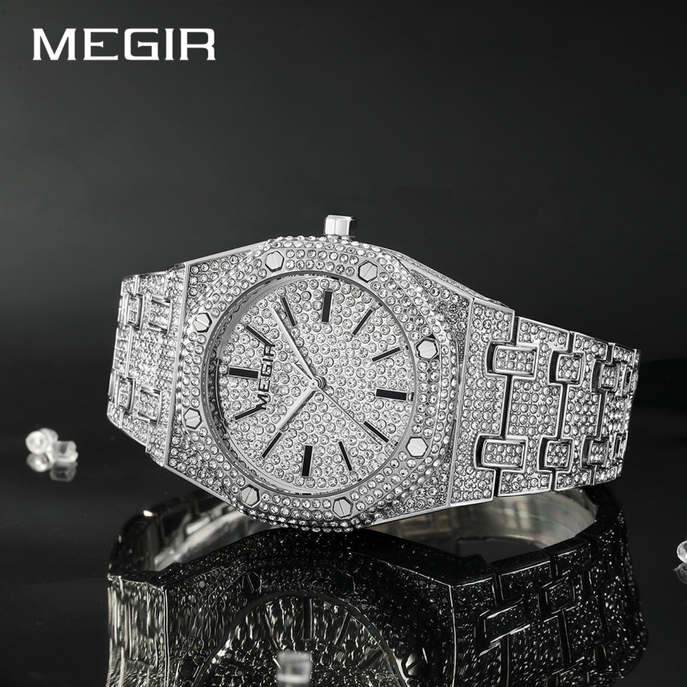 Relógio de Quartzo Luxuoso MEG - Luxury Watch Brands avaliação e preço