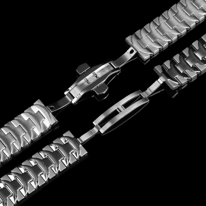 22mm 24mm pulseira de aço inox - Luxury Watch Panerai avaliação e preço