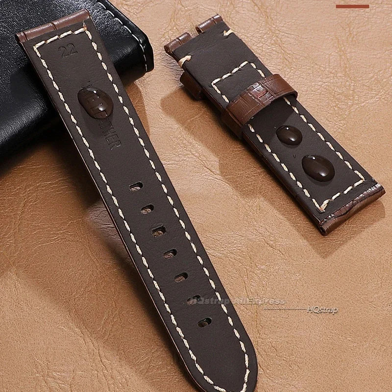 Alça universal de couro para r - Luxury Watch Panerai avaliação e preço