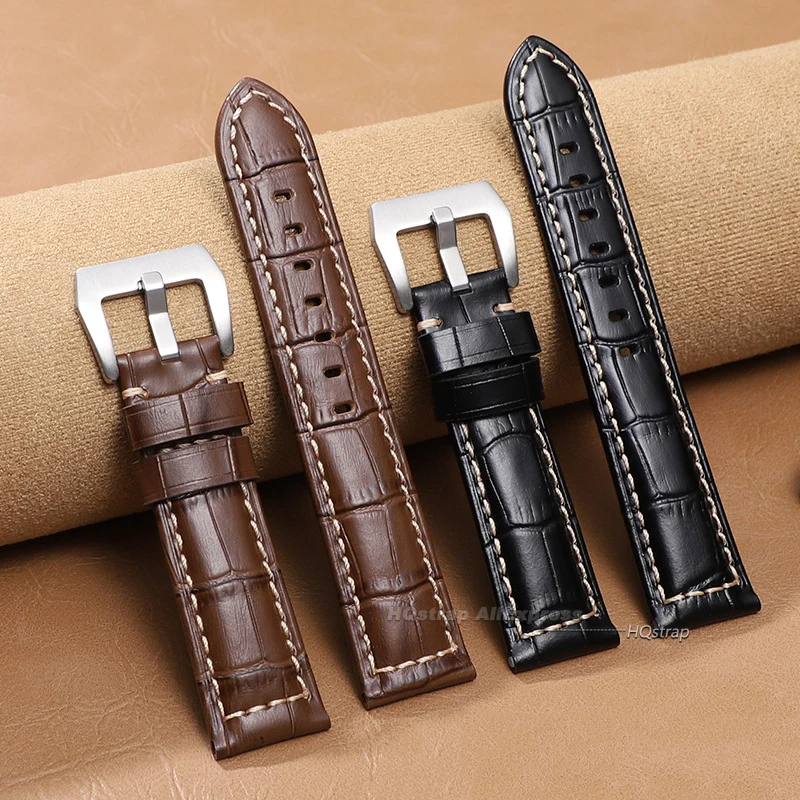 Alça universal de couro para r - Luxury Watch Panerai avaliação e preço
