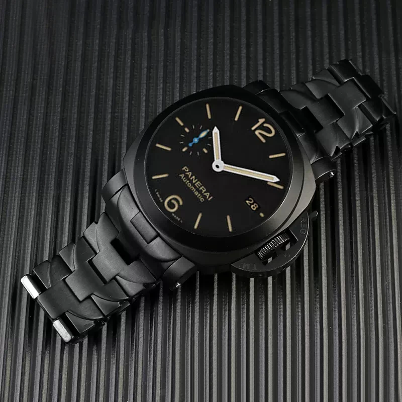 22mm 24mm pulseira de aço inox - Luxury Watch Panerai avaliação e preço