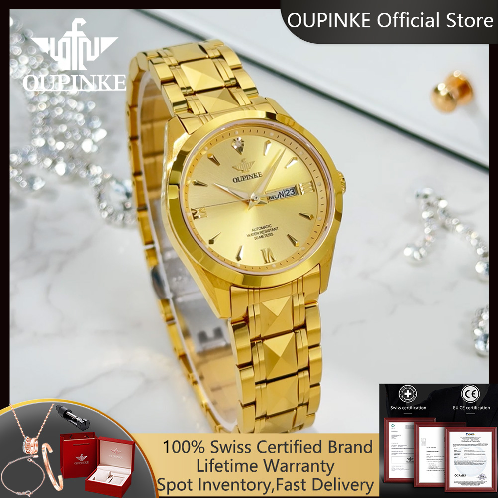 Oupinke 3306 real diamante mul - Luxury Watch Japan avaliação e preço