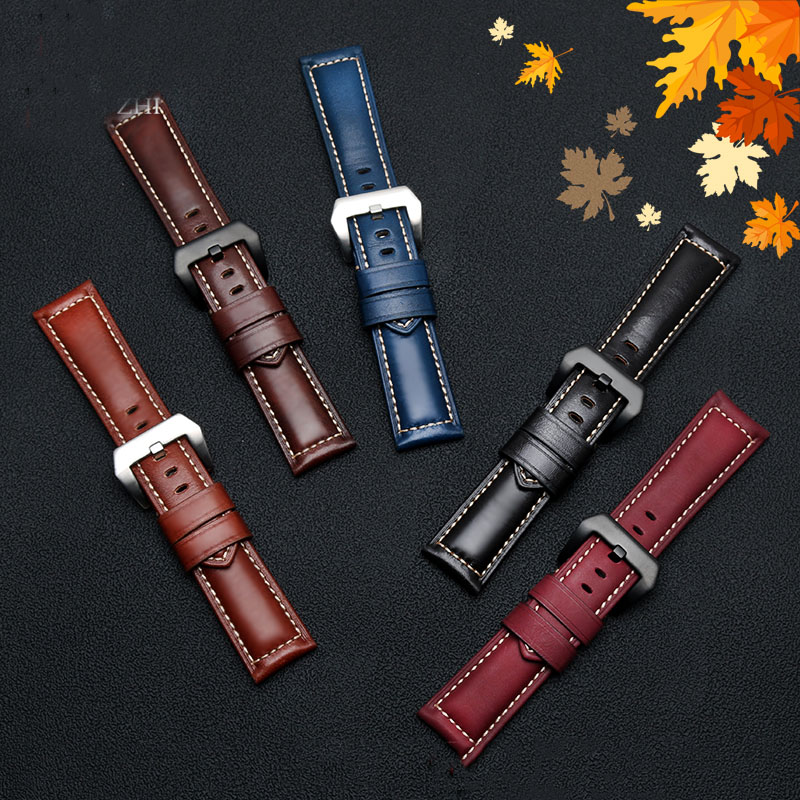 Pulseira de relógio de couro g - Luxury Watch Panerai avaliação e preço
