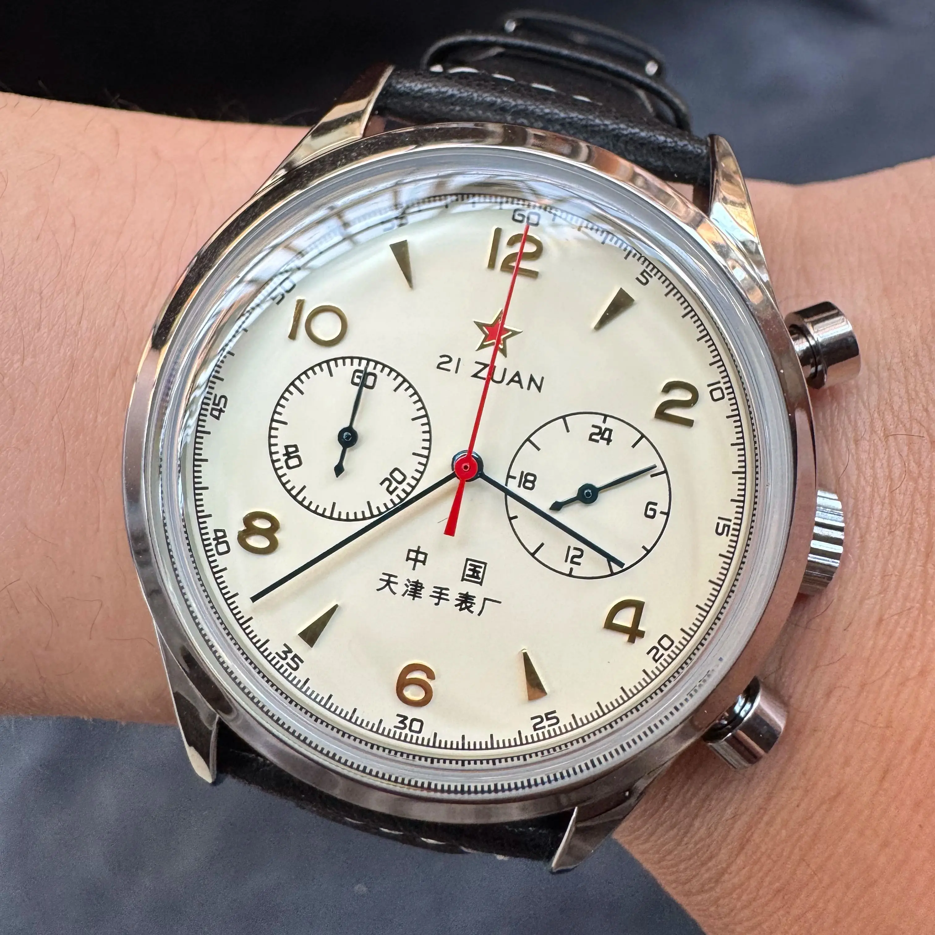 Relógios masculinos 1963 Pilot - Chronograph Flyback Watch avaliação e preço