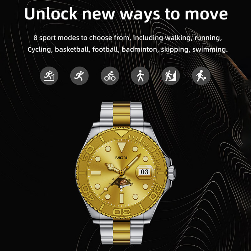Luxo smartwatch relógio inteli - Luxury Watch Korea avaliação e preço