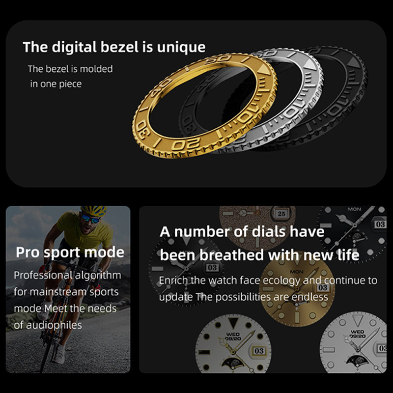 Luxo smartwatch relógio inteli - Luxury Watch Korea avaliação e preço