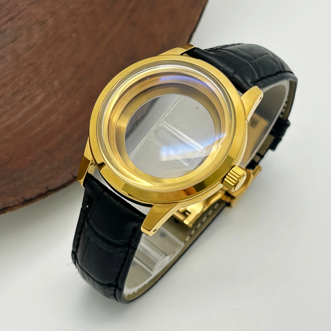 Pulseira de Couro com Fecho Bo - Bronze Case Watch avaliação e preço