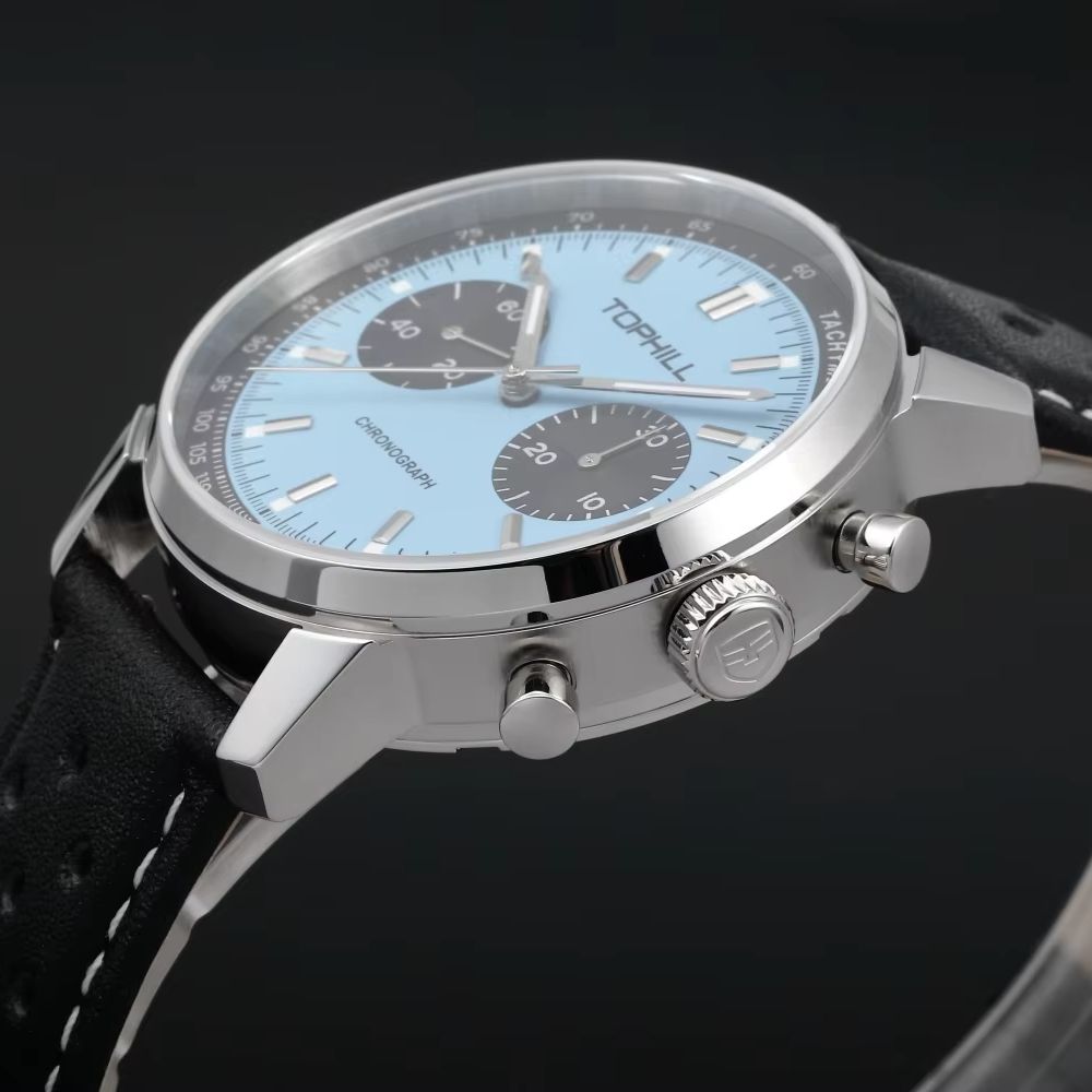 Relógio mecânico masculino TOP - Chronograph Flyback Watch avaliação e preço