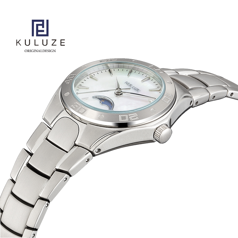 KULUZE-Swiss Ronda 708 Quartz  - Luxury Watch Moon Phase avaliação e preço